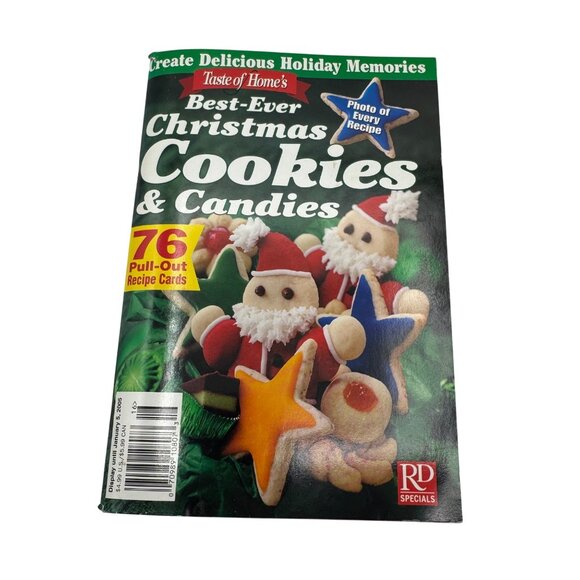 Best-Ever Christmas Cookies & Candies Taste Of Home Recipe Book - Picture 1 of 6